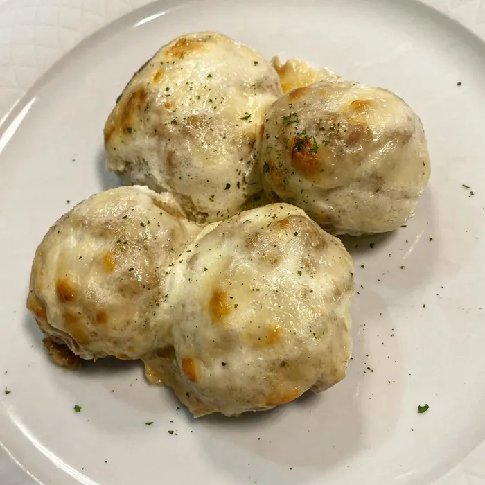 Champiñón relleno